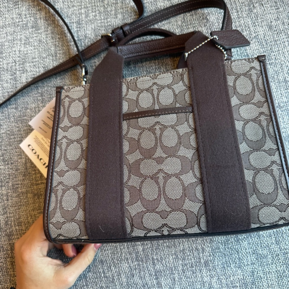 Coach Brown Smith Tote Bag - Picture 3 of 8